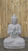Product image 2 of the product “Seated Buddha made of Riverstone in Dharmachakra gesture of wheel of the teaching of the Dharma, H. 80cm. ”